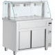 MEUBLE BAIN-MARIE SUR PLACARD 3GN1/1 INOMAK