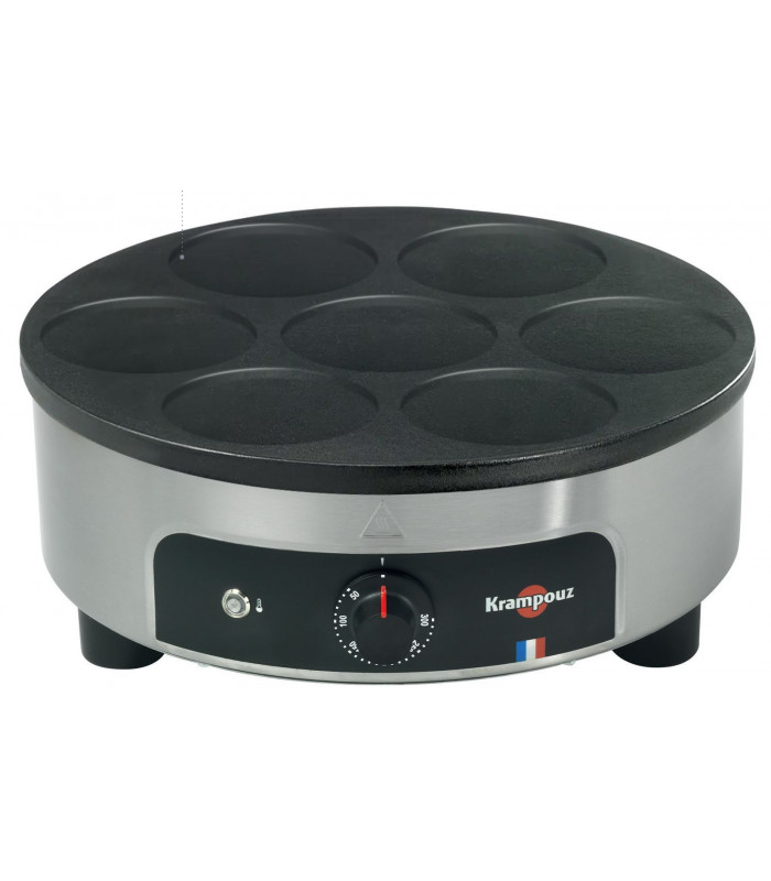 PLAQUE A PANCAKES ELECTRIQUE KRAMPOUZ dans CREPIERE