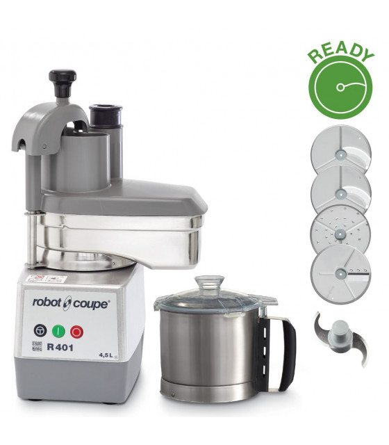 COMBINE CUTTER ET COUPE-LEGUMES R401 + 4D READY ROBOT-COUPE dans COUPE-LEGUMES ÉLECTRIQUE