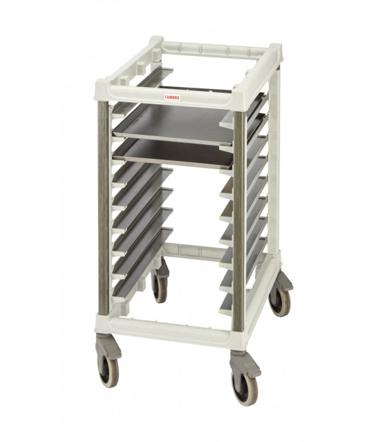 ECHELLE 400X600 LARGE 9 NIVEAUX GRIS MOUCHETE CAMBRO dans CHARIOT ECHELLE