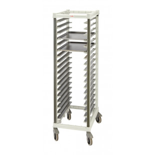 ECHELLE 400X600 LARGE 18 NIVEAUX GRIS MOUCHETE CAMBRO dans CHARIOT ECHELLE