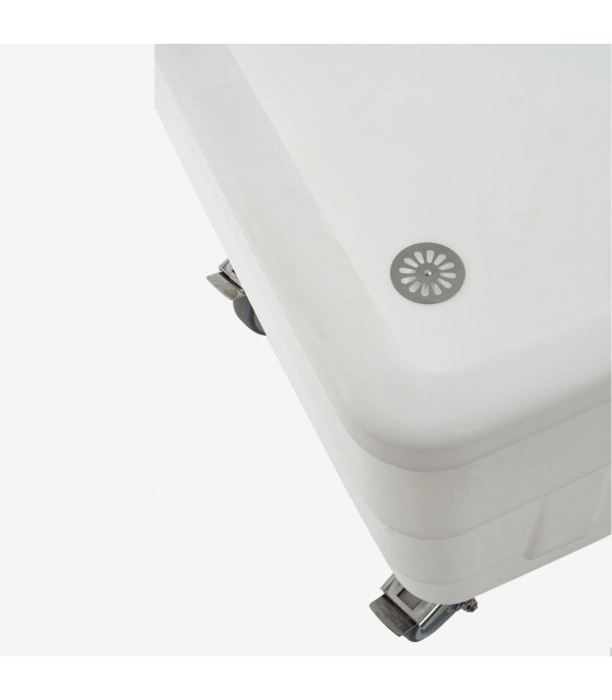 BAC AUTOPORTEUR 500LT ROUES INOX GILAC dans BAC DE TRANSPORT