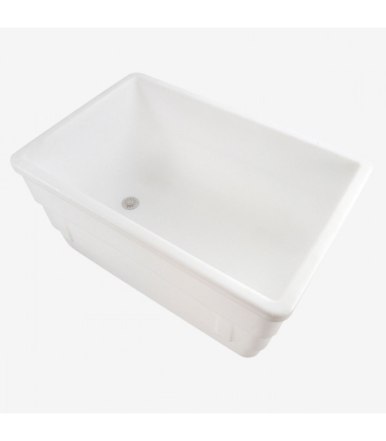 BAC AUTOPORTEUR 500LT ROUES INOX GILAC dans BAC DE TRANSPORT