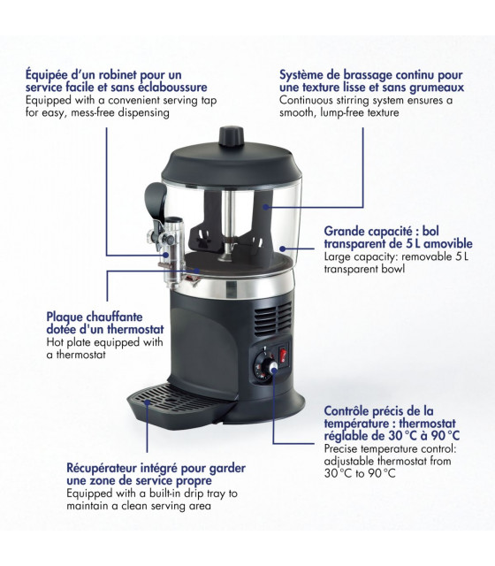 CHOCOLATIERE 5LT TELLIER dans CHAUFFE CHOCOLAT