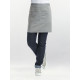 TABLIER CHEF BASE STONE - APRON W100 - L45CM CHAUD DEVANT