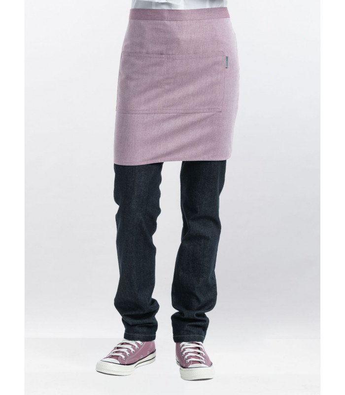 TABLIER CHEF BASE BLOSSOM - APRON W100 - L45CM CHAUD DEVANT dans TABLIERS