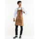 TABLIER VALET BASE CHESTNUT - BIB APRON W70 - L85CM CHAUD DEVANT