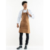 TABLIER VALET BASE CHESTNUT - BIB APRON W70 - L85CM CHAUD DEVANT dans TABLIERS