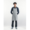 TABLIER VALET BASE  STONE - BIB APRON W70 - L85CM CHAUD DEVANT dans TABLIERS