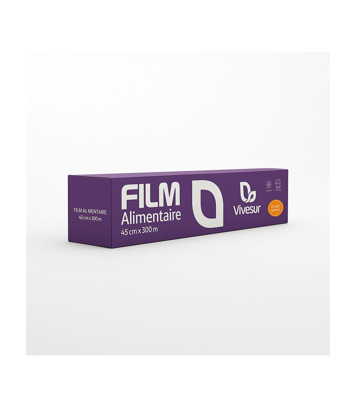 FILM BOITE DISTRIBUTRICE 45CM 300 METRES ZIP dans FILM ET ALU ALIMENTAIRE