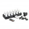 KIT DE 12 LED BLANC CHAUD AVEC CHARGEUR DUNI dans ECLAIRAGE
