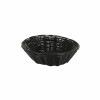CORBEILLE PLASTIC NOIR RONDE 18X5CM dans PRESENTATION