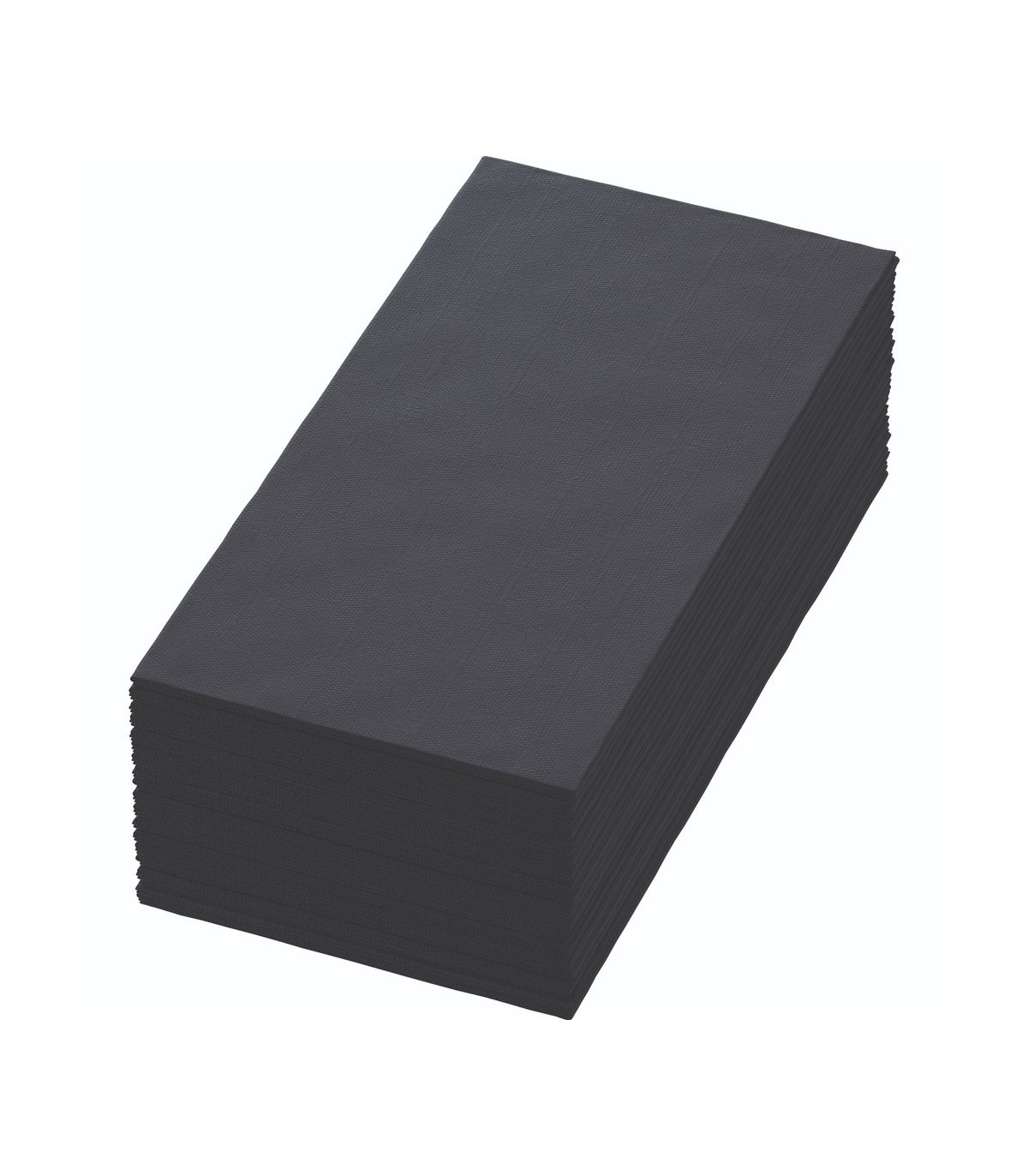 SERVIETTE DUNISOFT 40X40 NOIR PLIAGE EN 8 60 PIECES dans SERVIETTES
