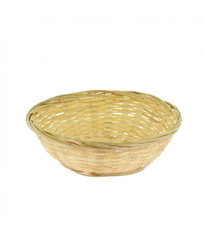 CORBEILLE A PAIN RONDE Ø18X6CM LOT DE 6 dans PRESENTATION