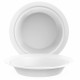 ASSIETTE CREUSE AUTONOMY Ø23CM BLANC SANS FILET ARC