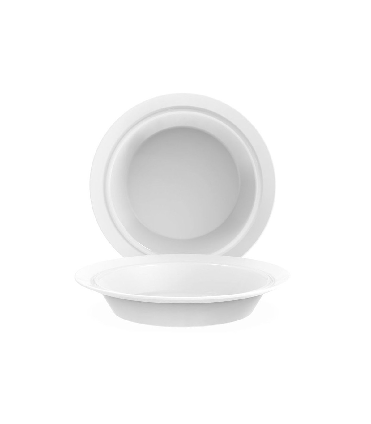 ASSIETTE CREUSE AUTONOMY Ø23CM BLANC SANS FILET ARC dans ARCOROC