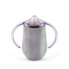 TASSE A ANSES INOX 30CL AVEC COUVERCLE ET BEC FIXE dans INOX