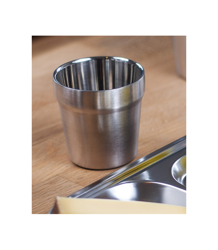 GOBELET EMPILABLE INOX 18CL dans INOX