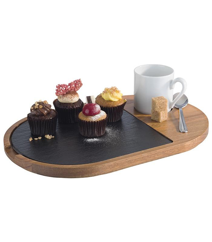 PLANCHE DE SERVICE SET PLANCHE + ARDOISE APS dans BOIS