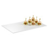 PLATEAU MELAMINE GN1/1 ZERO BLANC 53X32.5X1.5CM APS dans MELAMINE