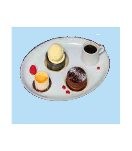 ASSIETTE CAFE GOURMAND Ø22.8CM CUISIMAT dans ARTIS