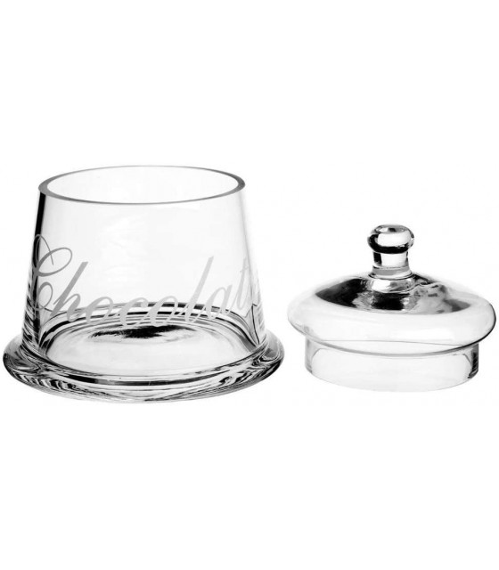 BOCAL CHOCOLAT VERRE 0.4LT CUISIMAT dans BOCAUX