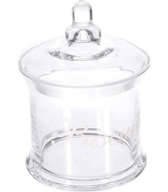 BOCAL BISCUITS VERRE 1LT dans BOCAUX