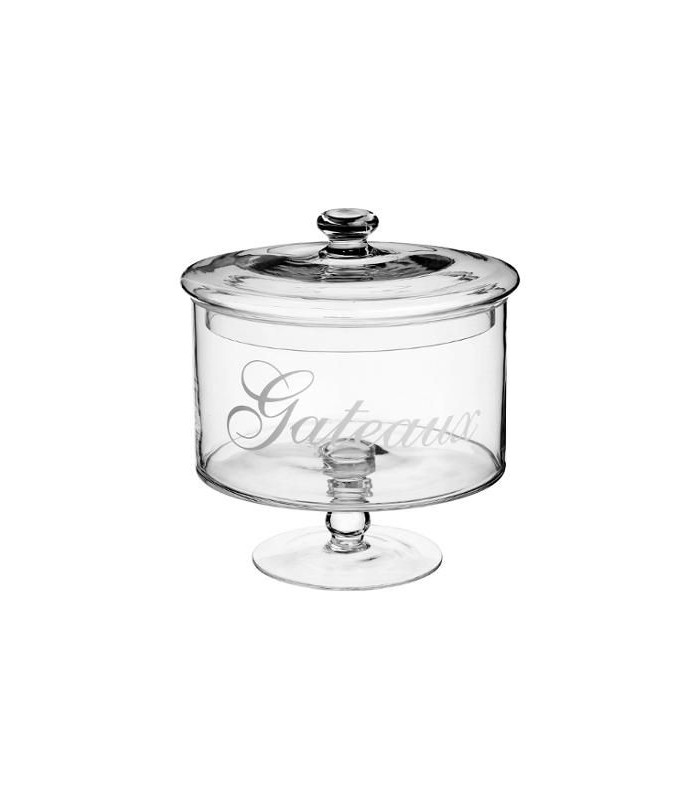 BOCAL PIEDS GATEAUX VERRE 1.8LT CUISIMAT dans BOCAUX