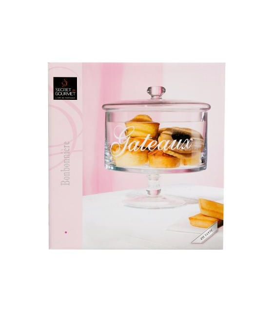 BOCAL PIEDS GATEAUX VERRE 1.8LT CUISIMAT dans BOCAUX