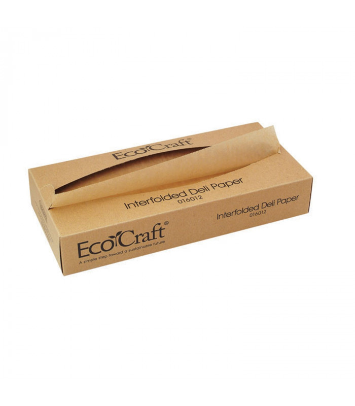 PAPIER INGRAISSABLE ENCHEVETRE 30X27CM 500 PIECES dans EMBALLAGE EN CARTON ET PAPIER