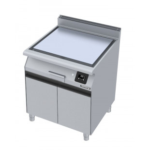 FOURNEAU 2 FEUX NUS 7 ET 4.5 KW SUR PLACARD FERME  LARGEUR 400MM ROSINOX dans GAZ