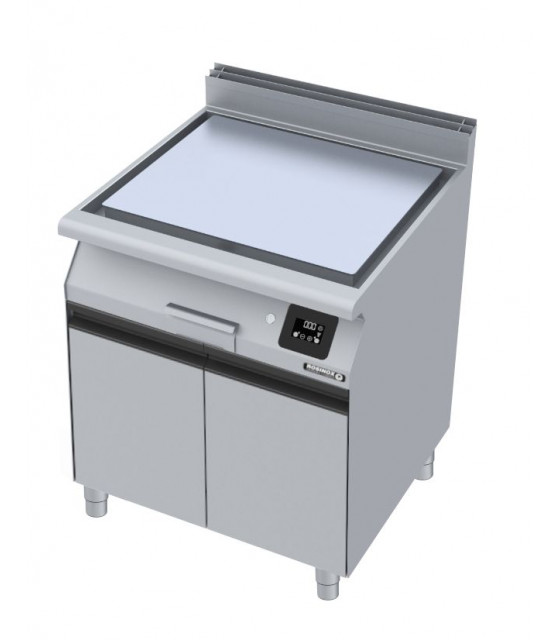 PLAQUE A SNACKER OPTIMA 800 SUR PLACARD FERME ROSINOX dans PLANCHA