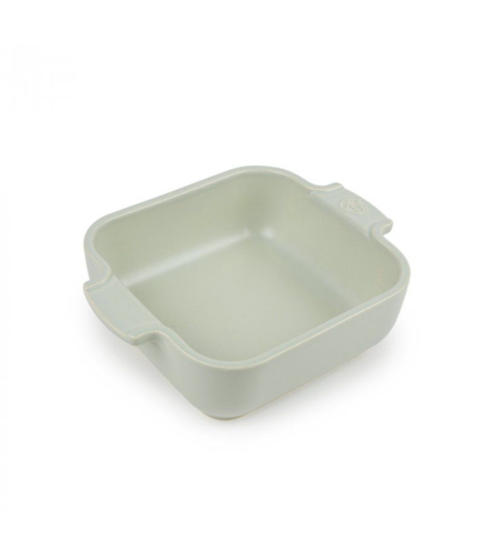 PLAT FOUR CARRE 13X13X4.5CM 66CL VERT SAUGE APPOLIA PEUGEOT dans PEUGEOT