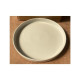 ASSIETTE PORCELAINE BLANCHE Ø20.5X2.5CM EMPILABLE CUISIMAT