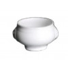 SOUPIERE TETE DE LION 20.6X20.6x4.6CM dans DIVERS PORCELAINE