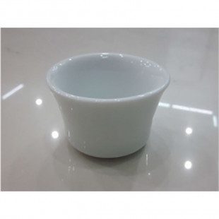 COUPELLE EVASEE HAUTE 63MM BLANC dans CUISIMAT