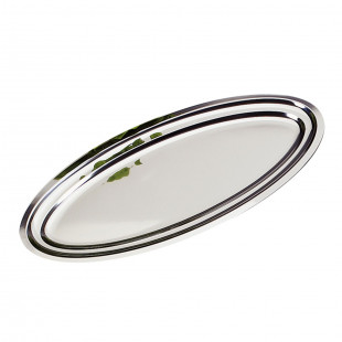 PLAT OVAL 38X25CM UNI AMEFA dans ARTICLES DE PRESENTATION