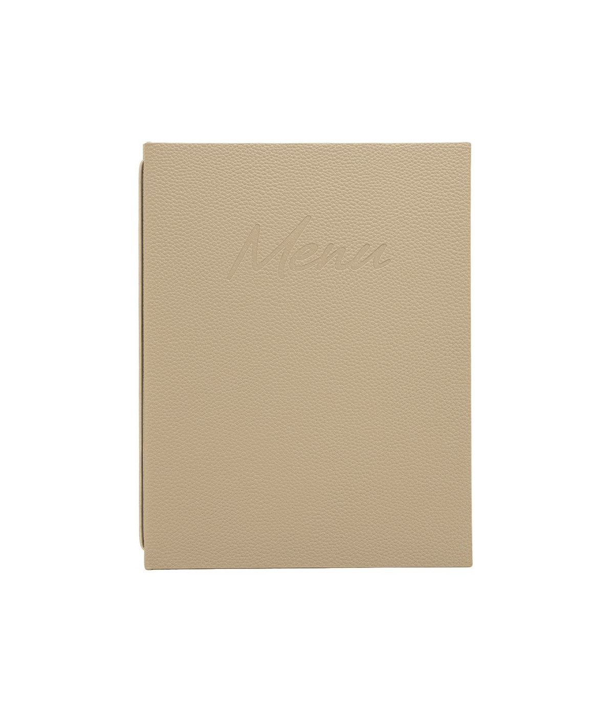 CARTE MENU SIGNATURE A5 COULEUR SABLE SECURIT dans CARTES ET MENUS