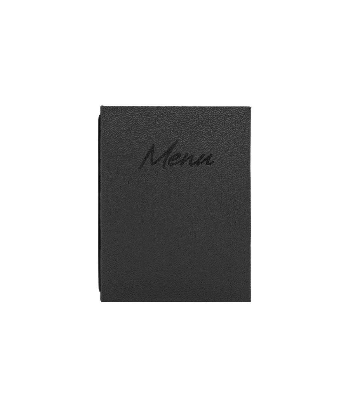 CARTE MENU SIGNATURE A5 NOIR SECURIT dans CARTES ET MENUS