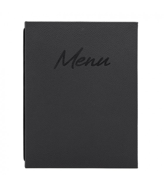 CARTE MENU SIGNATURE A4 NOIR SECURIT dans CARTES ET MENUS