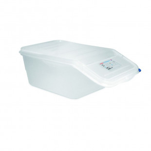 BAC ACCESSIBLE GN1/1 200MM 22.65LT TRANSPARENT ARAVEN dans BOITES DE CONSERVATION