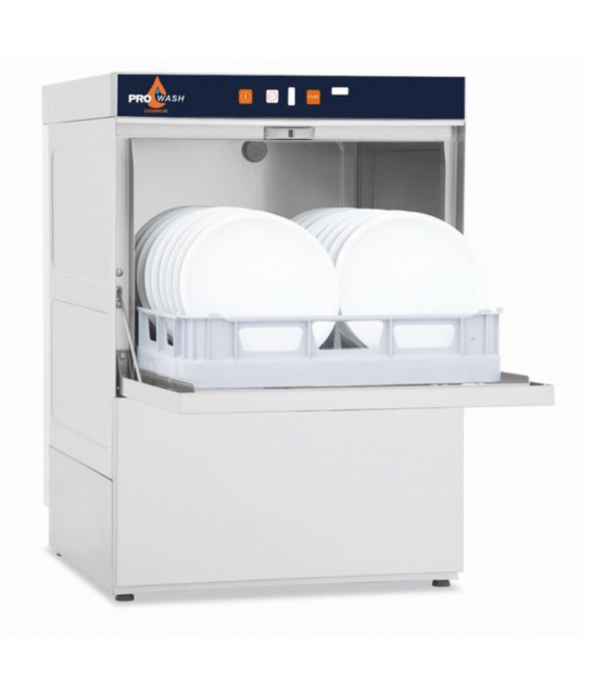 LAVE-VAISSELLE PANIER 50X50 - PRO-WASH 500 - 3 CYCLES - POMPES DETERGENT + RINCAGE + VIDANGE dans LAVE VAISSELLE FRONTAL