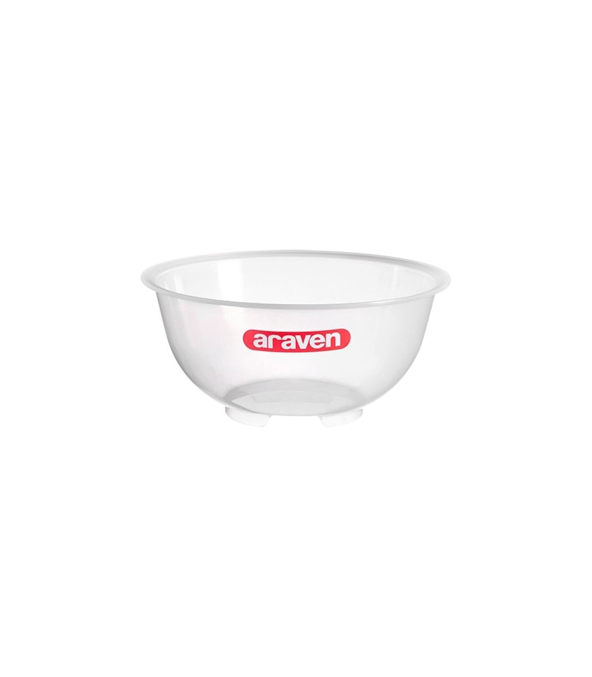 BASSINE DE CUISINE 2.5LT TRANSPARENTE ARAVEN dans BASSINES INOX ET POLYPROPYLENE