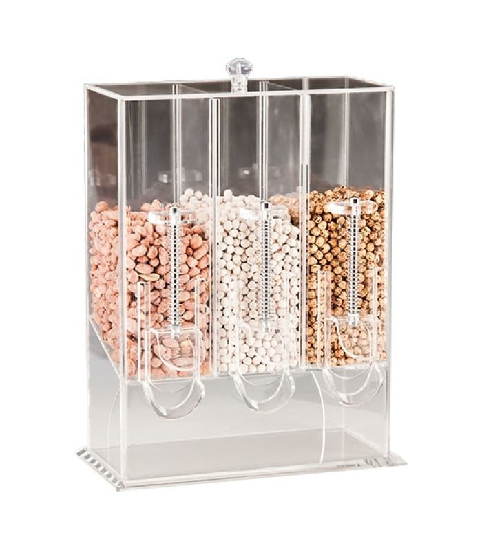 DISTRIBUTEUR DE CEREALES 3X1.5LT dans ARTICLES DE PRESENTATION