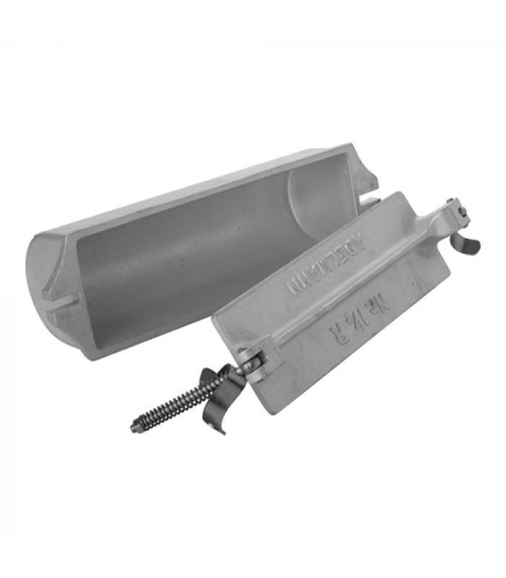 TERRINE EN FONTE D'ALU FORME DEMI-CIRCULAIRE 25X8XH8CM ADELMANN dans TERRINES