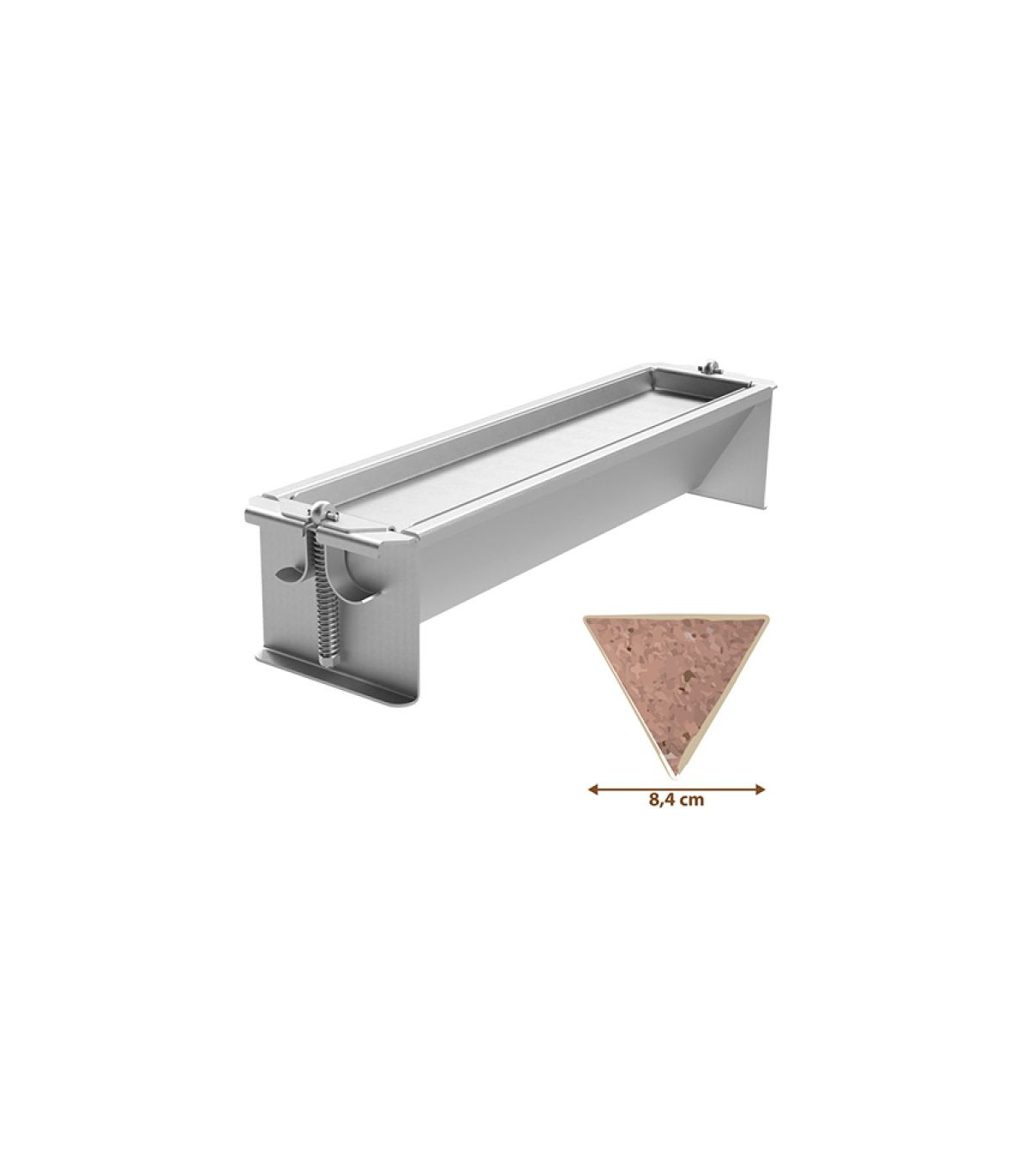 MOULE A PATE 40X8.4XH8.4CMCM ADELMANN dans TERRINES