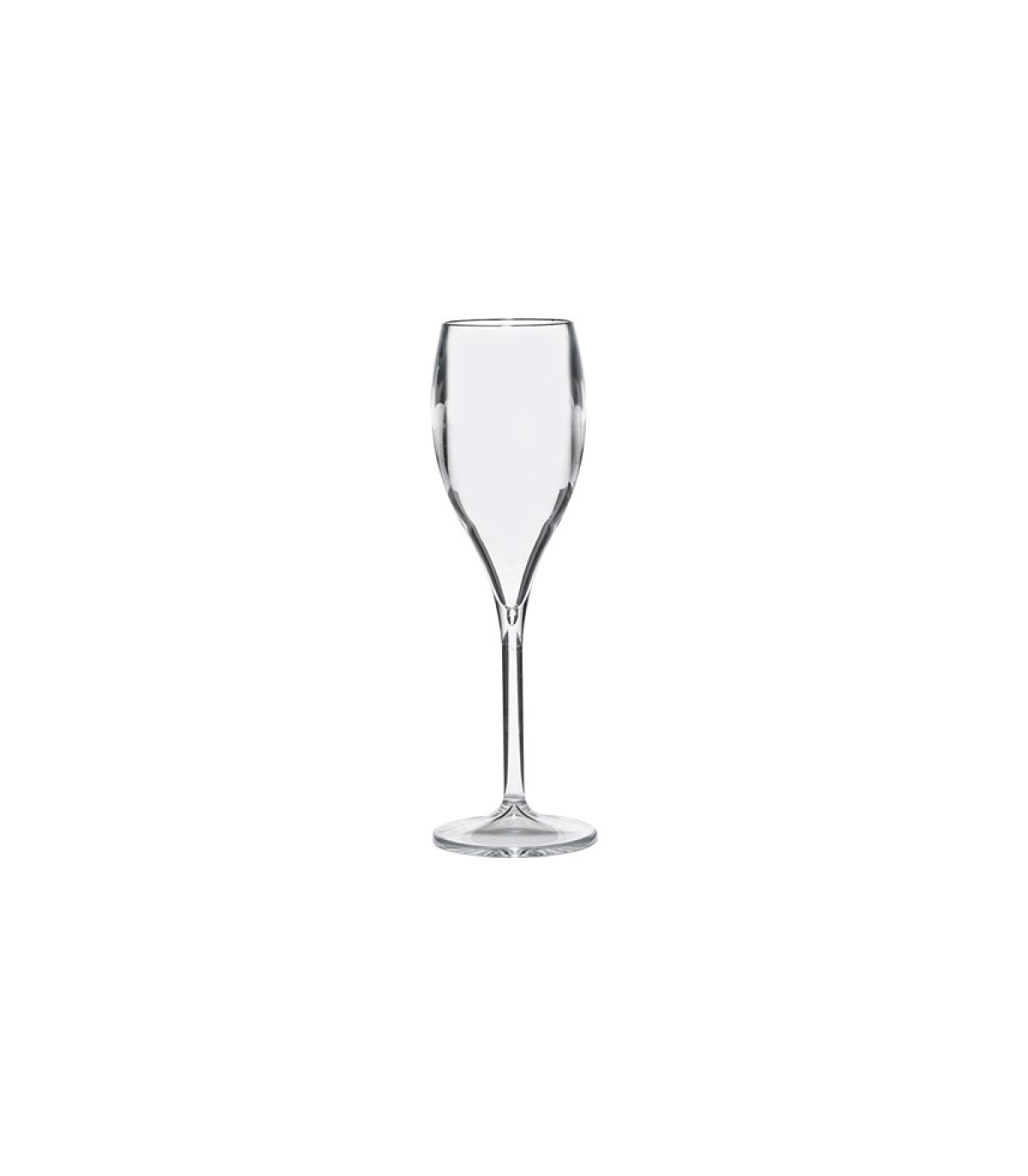 FLUTE A CHAMPAGNE 15CL TRANSPARENTE WAF dans SAN