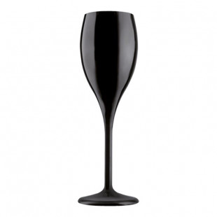 FLUTE A CHAMPAGNE 15CL NOIRE WAF dans SAN