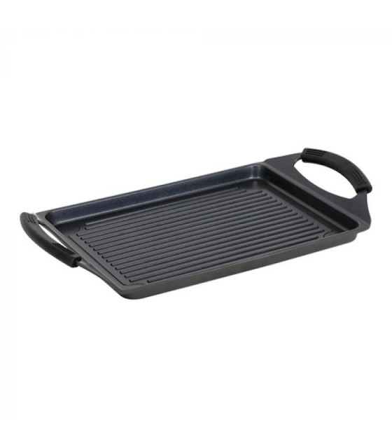 PLAQUE GRILL RAINUREE 45X27CM PUJADAS dans POELES