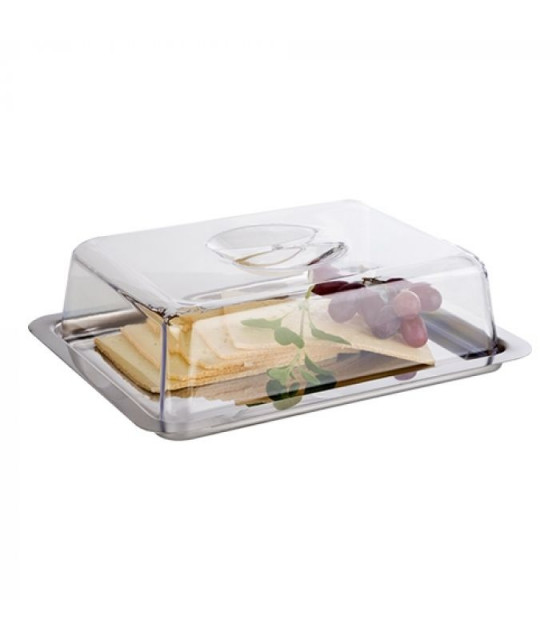 PLATEAU A SERVIR AVEC CLOCHE 25X19CM dans ARTICLES DE PRESENTATION